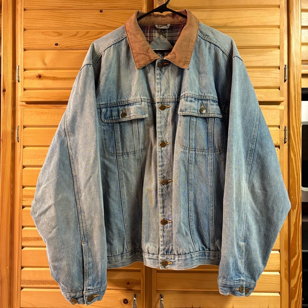 Vintage California Outerwear Denim Jacket, Size 2XL